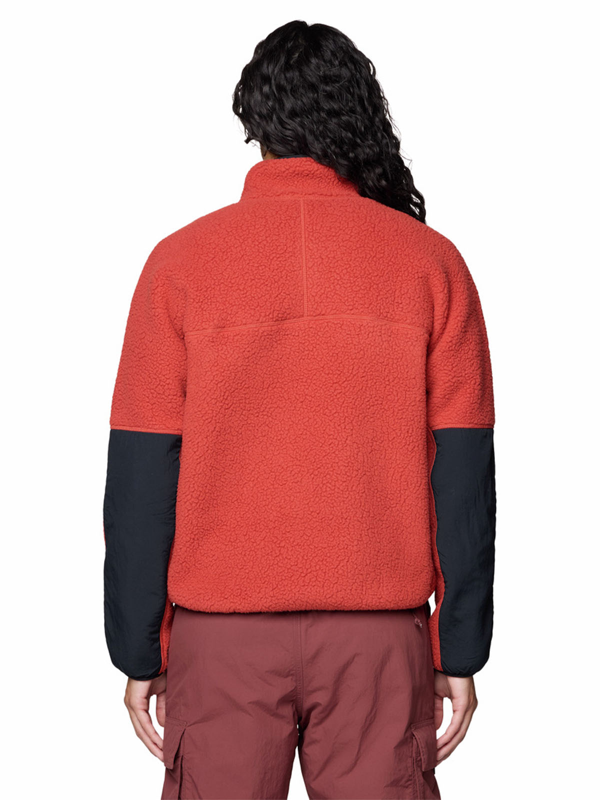 Polar Mujer Hicamp Half Zip Naranjo Mountain Hardwear