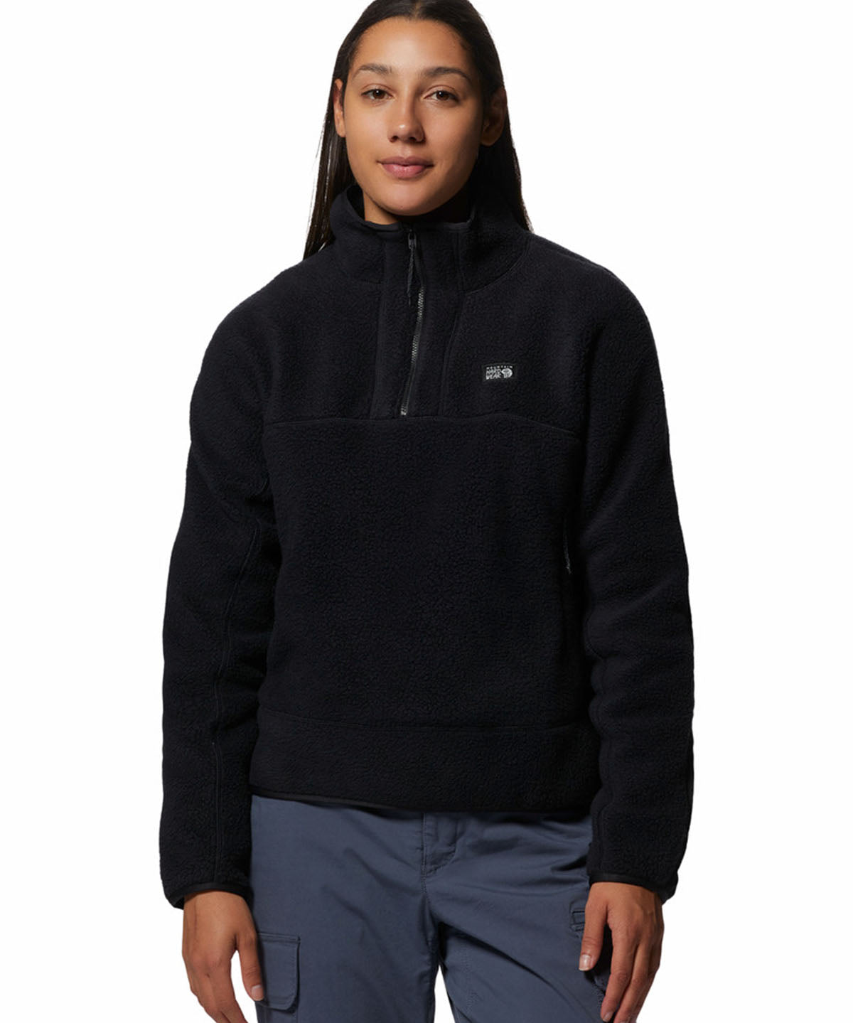 Polar Mujer Hicamp Pull Negro Mountain Hardwear
