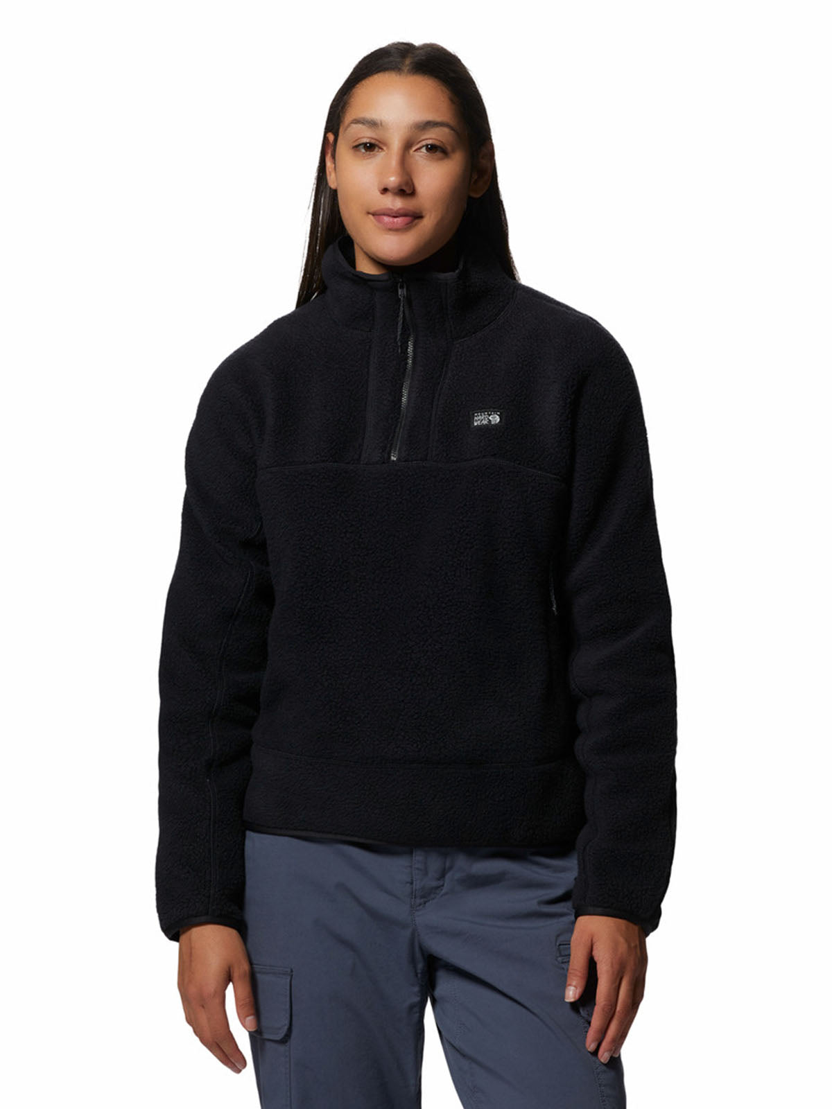 Polar Mujer Hicamp Pull Negro Mountain Hardwear