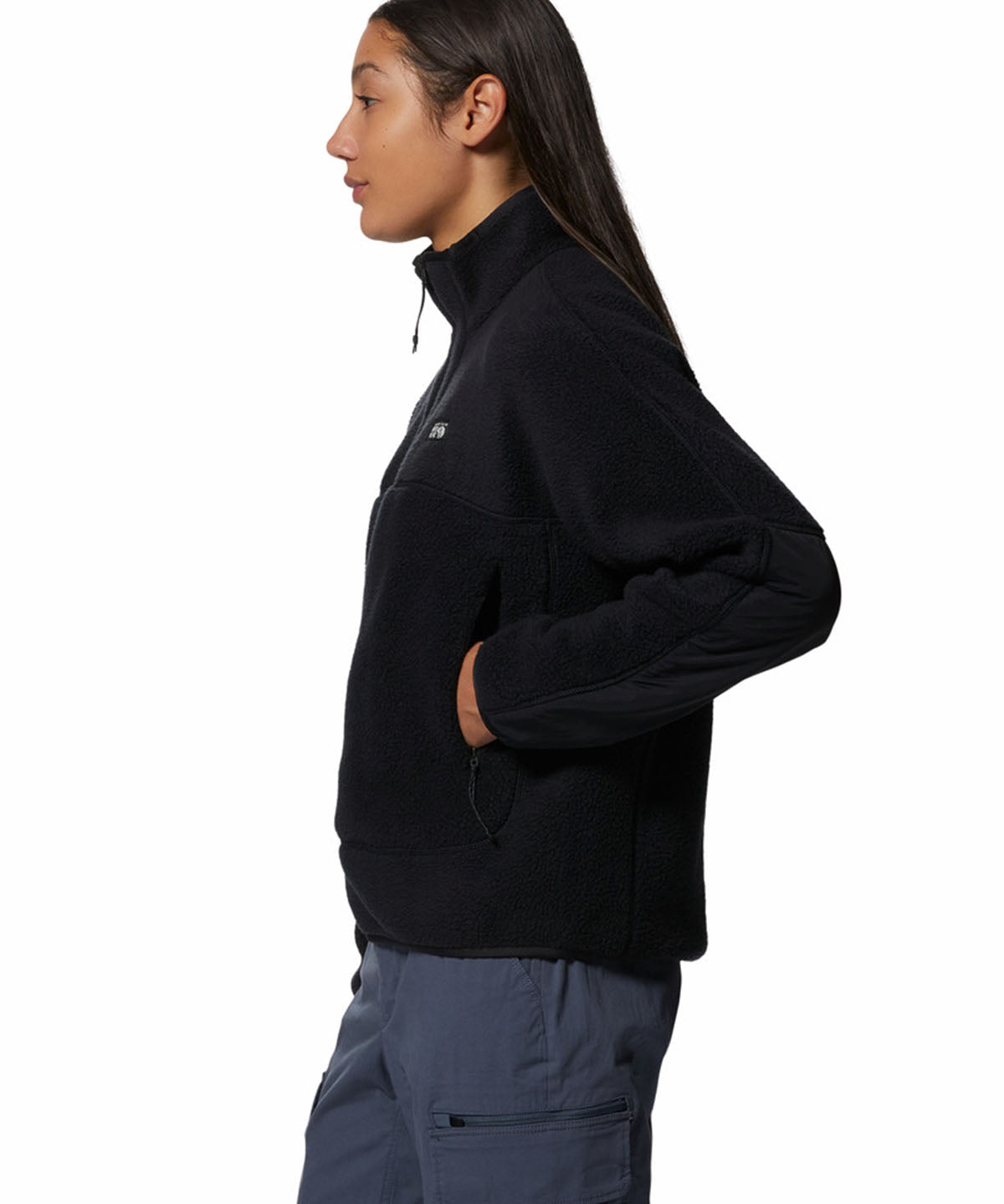 Polar Mujer Hicamp Pull Negro Mountain Hardwear
