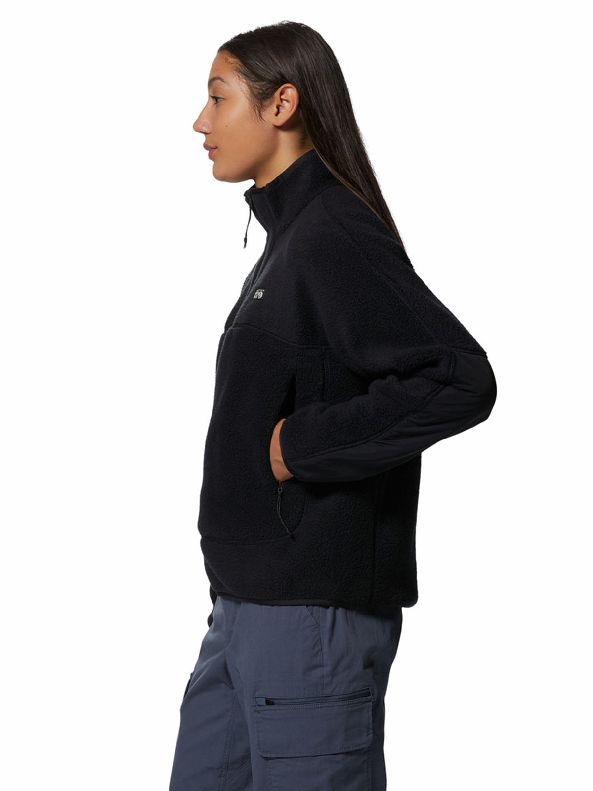 Polar Mujer Hicamp Pull Negro Mountain Hardwear