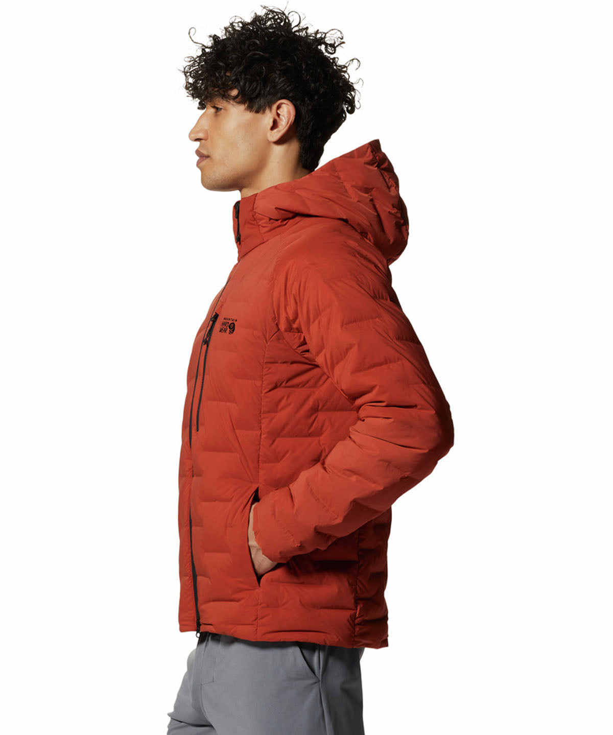 Parka Hombre Stretchdown Hoody Rojo Mountain Hardwear