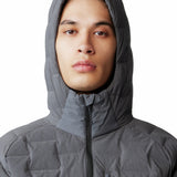 Parka Hombre Stretchdown Azul Mountain Hardwear