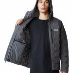 Parka Hombre Stretchdown Azul Mountain Hardwear