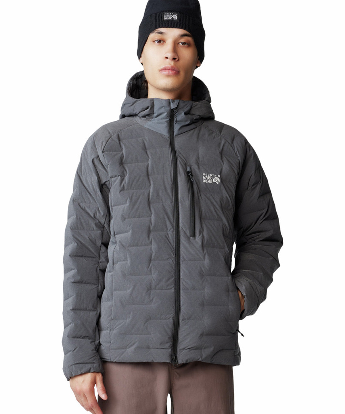 Parka Hombre Stretchdown Azul Mountain Hardwear