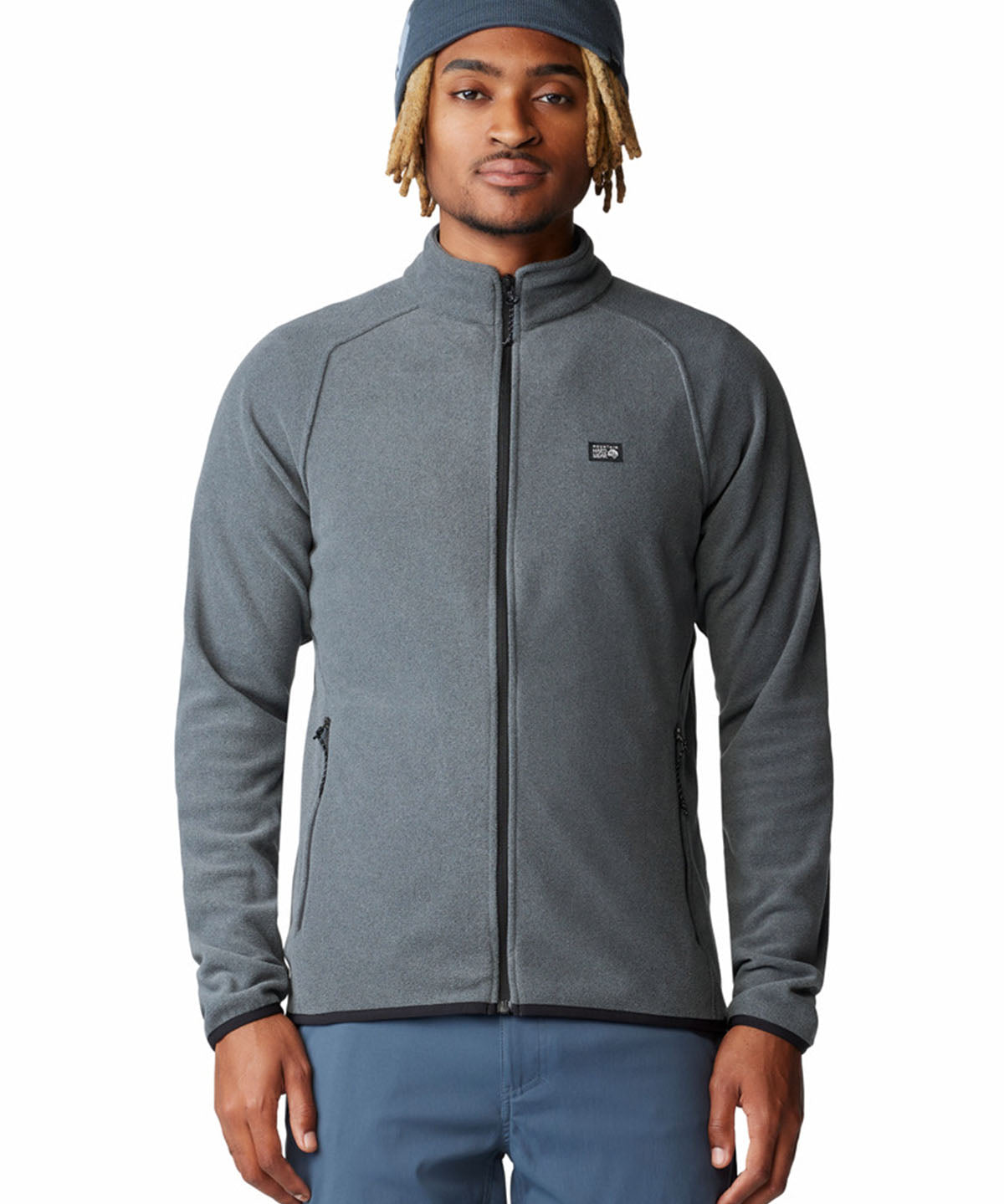 Polar Hombre Microchill Full Zip Gris Mountain Hardwear