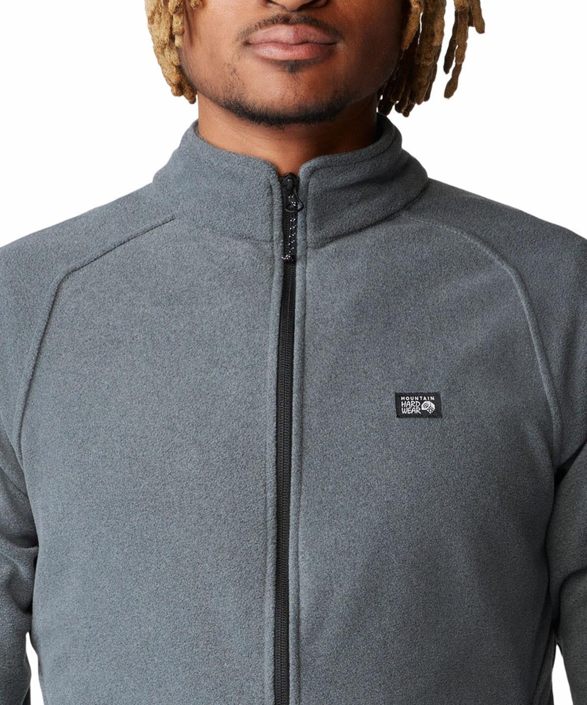 Polar Hombre Microchill Full Zip Gris Mountain Hardwear