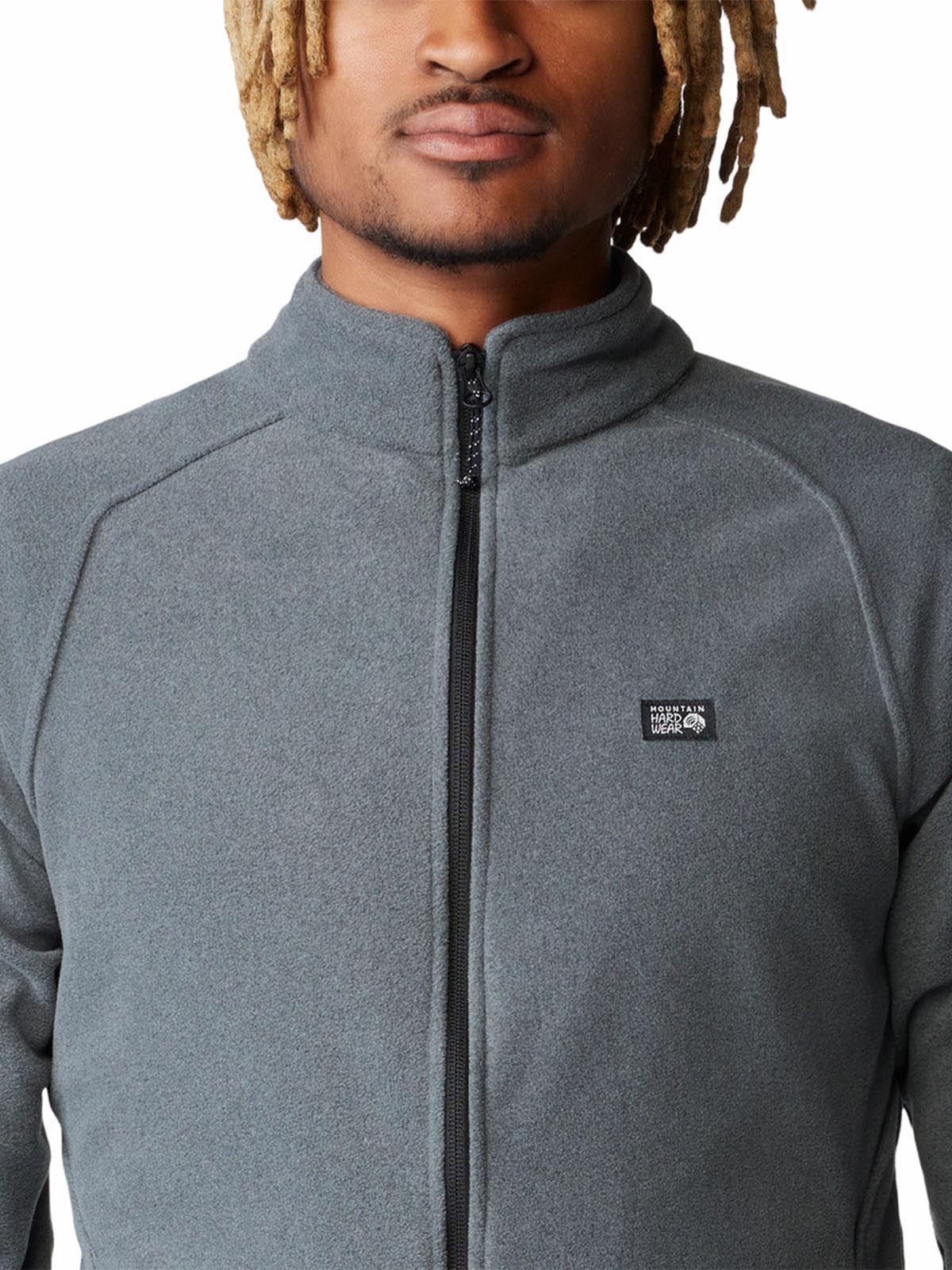Polar Hombre Microchill Full Zip Gris Mountain Hardwear