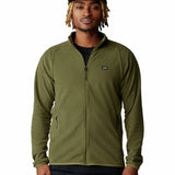 Polar Hombre Microchill Full Zip Verde Mountain Hardwear