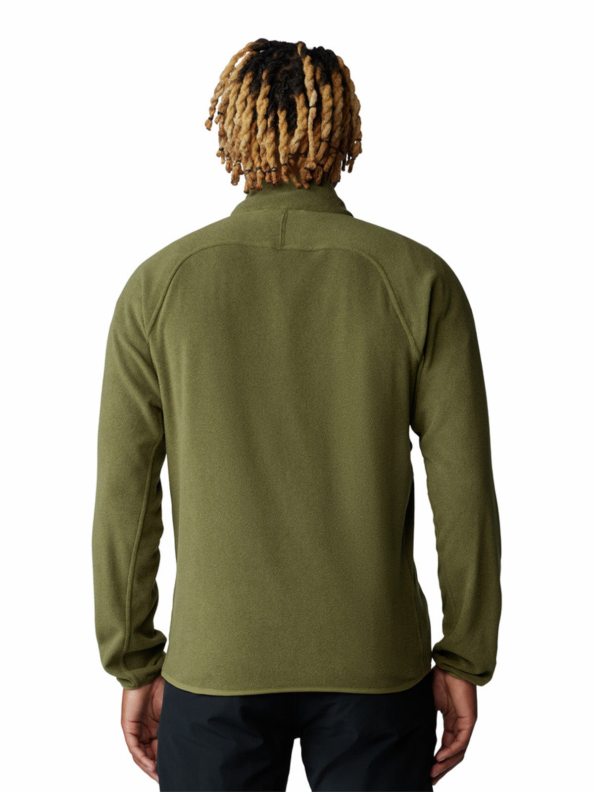 Polar Hombre Microchill Full Zip Verde Mountain Hardwear