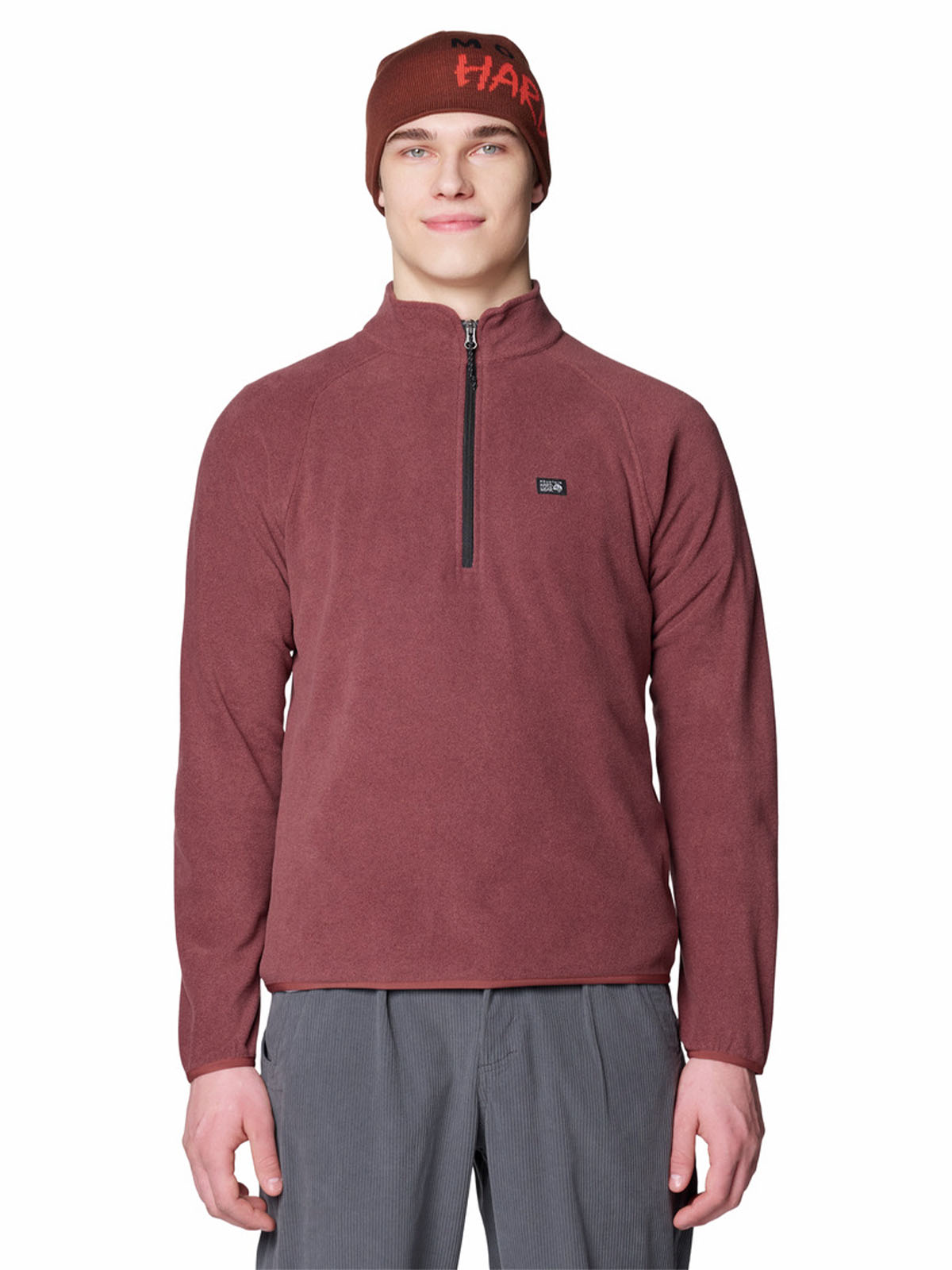 Polar Hombre Microchill 1/4 Zip Café Mountain Hardwear