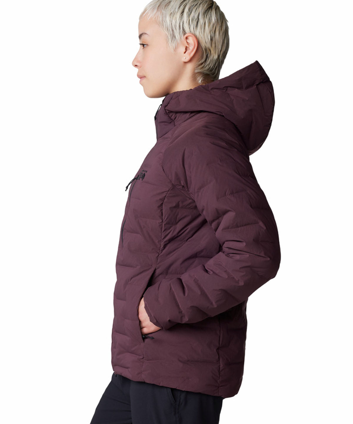 Parka Mujer Stretchdown Morado Mountain Hardwear