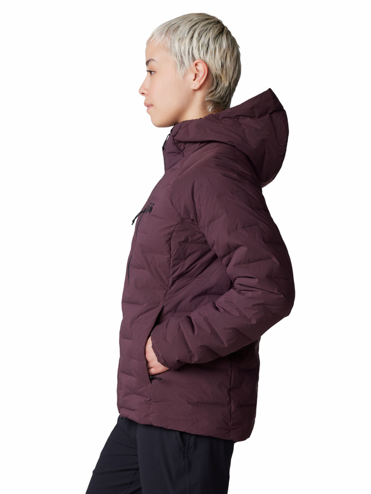 Parka Mujer Stretchdown Morado Mountain Hardwear