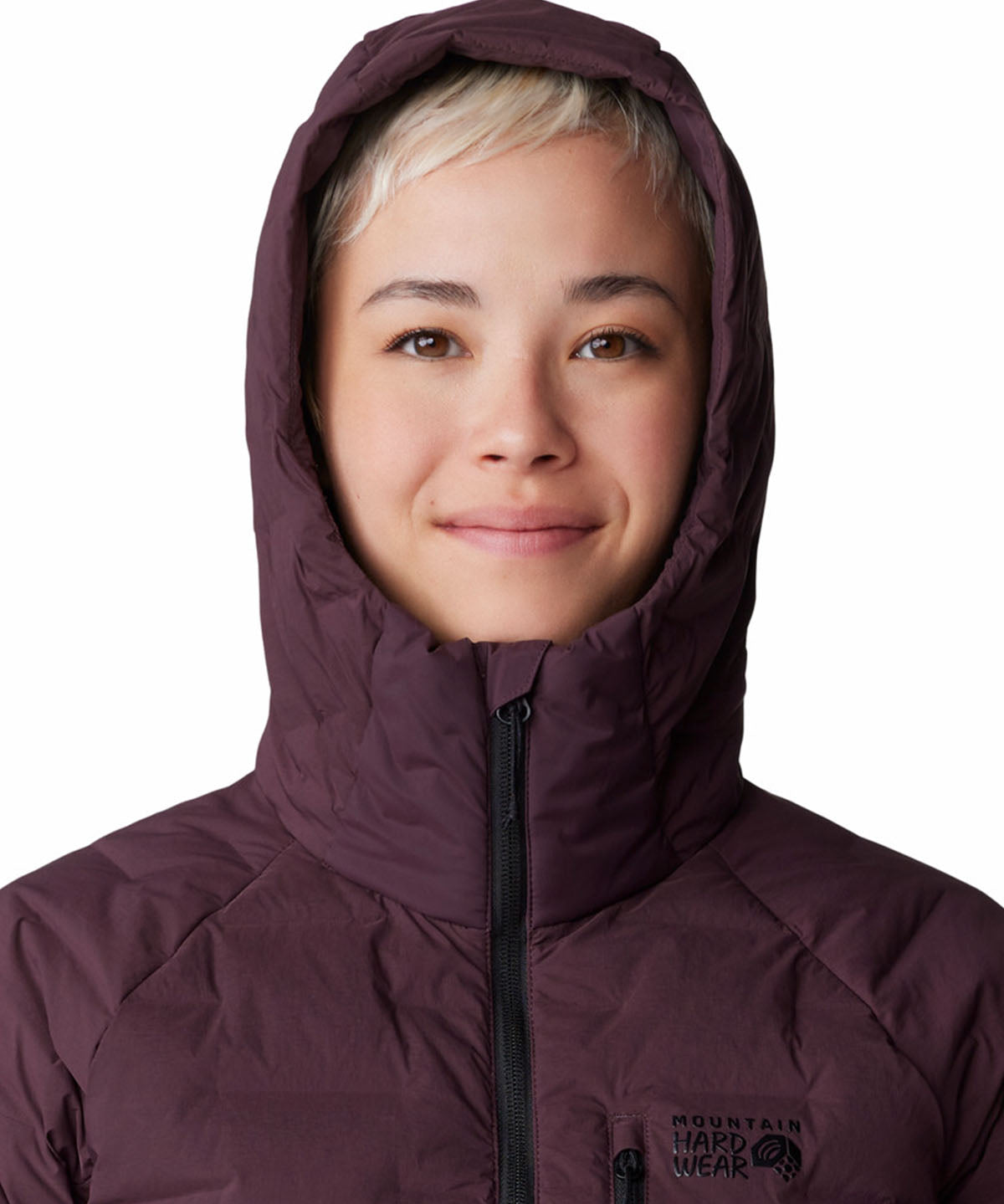 Parka Mujer Stretchdown Morado Mountain Hardwear