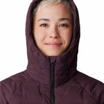 Parka Mujer Stretchdown Morado Mountain Hardwear