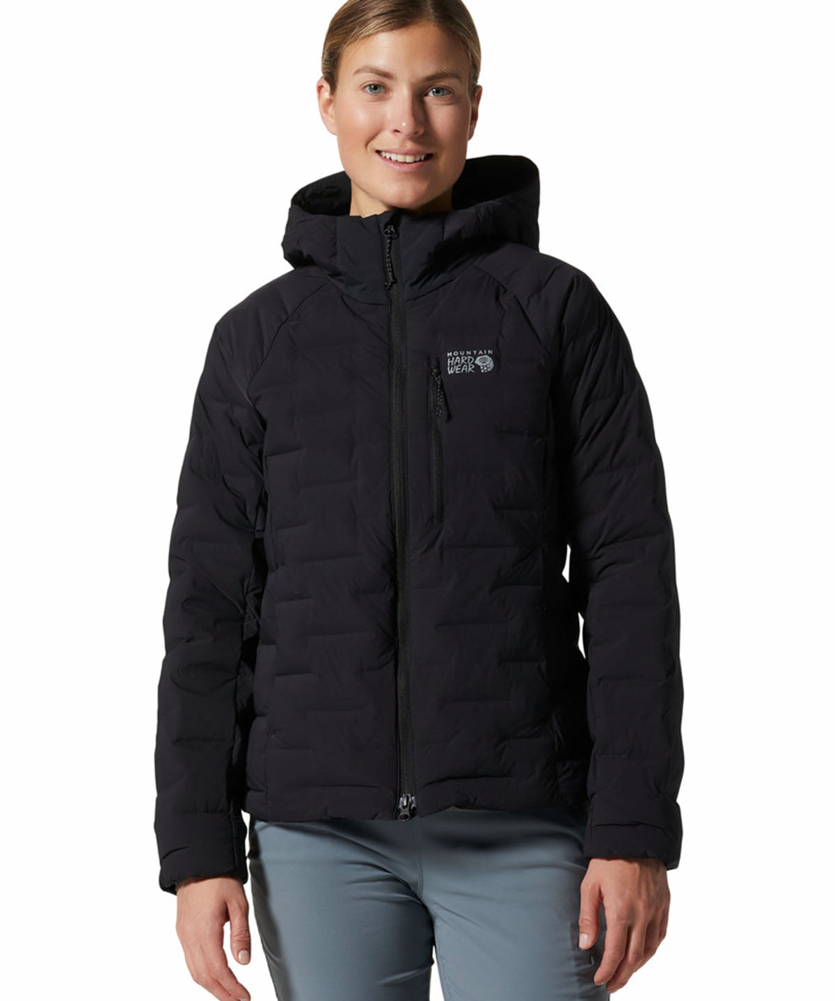 Parka Mujer Stretchdown Negro Mountain Hardwear
