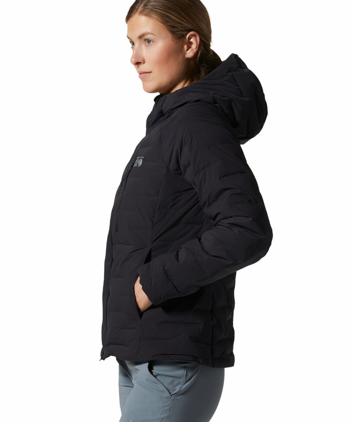 Parka Mujer Stretchdown Negro Mountain Hardwear