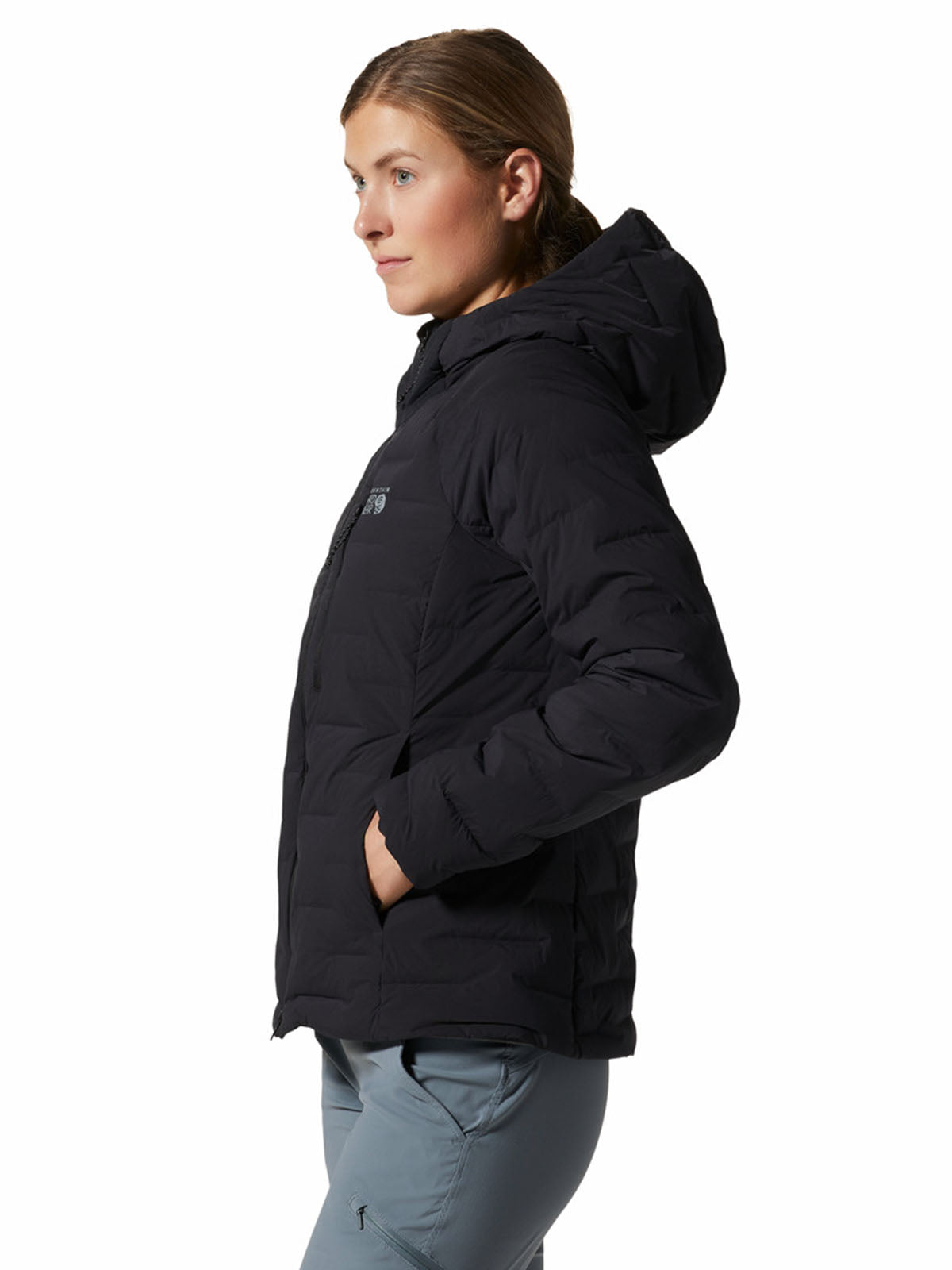 Parka Mujer Stretchdown Negro Mountain Hardwear