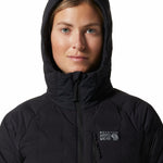 Parka Mujer Stretchdown Negro Mountain Hardwear