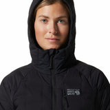 Parka Mujer Stretchdown Negro Mountain Hardwear
