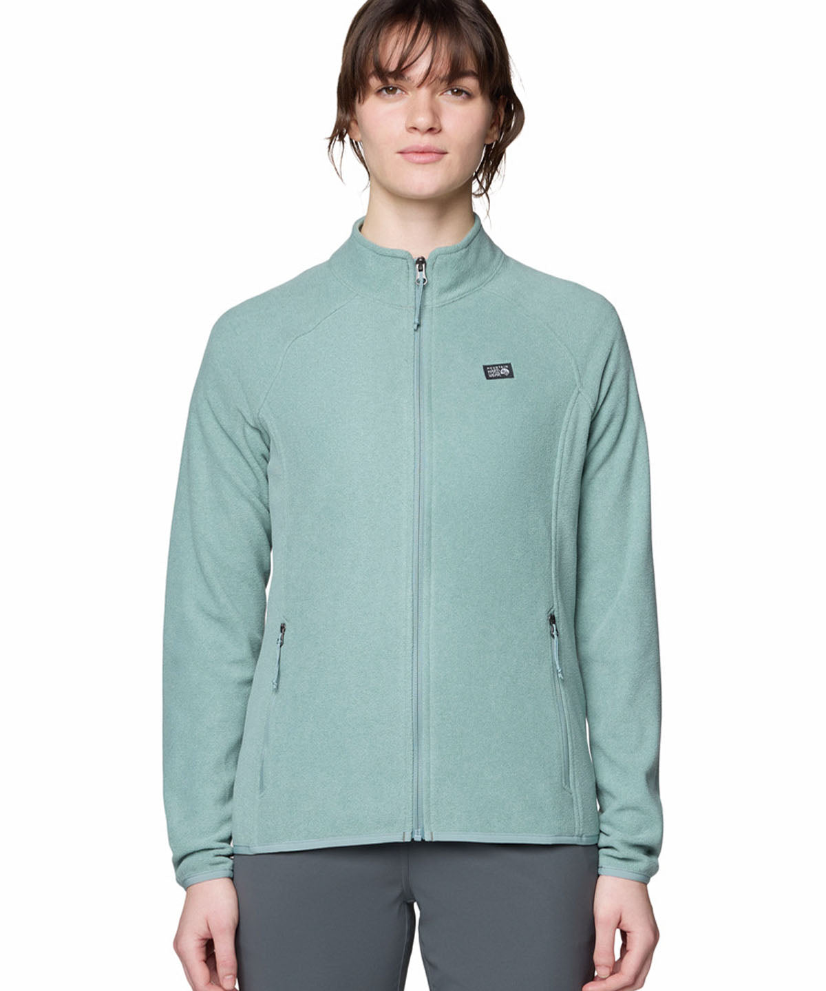 Polar Mujer Microchill Full Zip Azul Mountain Hardwear
