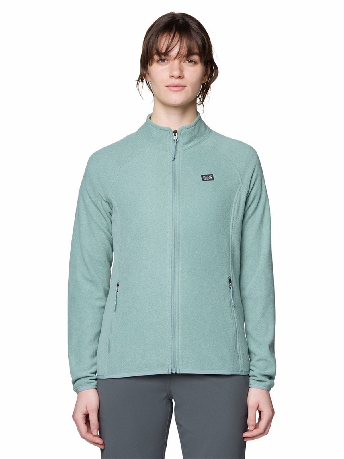 Polar Mujer Microchill Full Zip Azul Mountain Hardwear