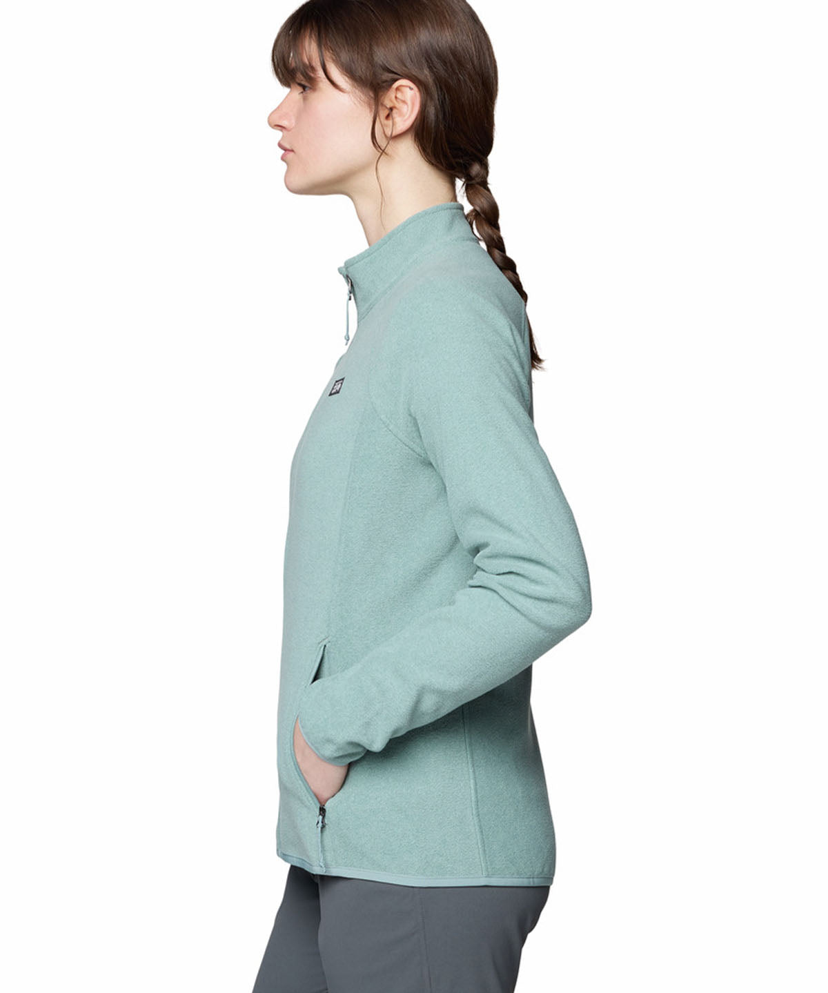 Polar Mujer Microchill Full Zip Azul Mountain Hardwear