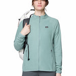 Polar Mujer Microchill Full Zip Azul Mountain Hardwear