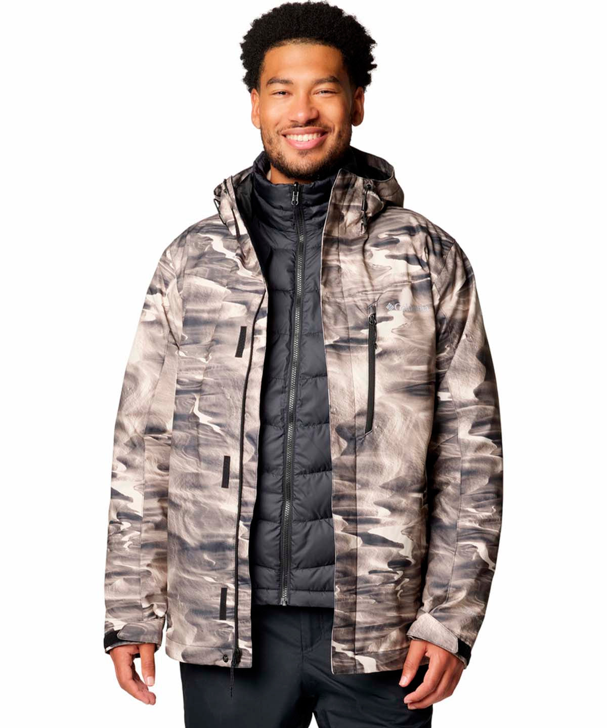 Parka Hombre Whirlibird V Ski Gris Columbia