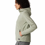 Polar Mujer Summit Grid Half Zip Blanco Mountain Hardwear