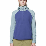 Polar Mujer Summit Grid Half Zip Azul Mountain Hardwear