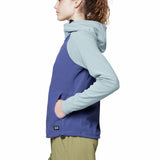 Polar Mujer Summit Grid Half Zip Azul Mountain Hardwear