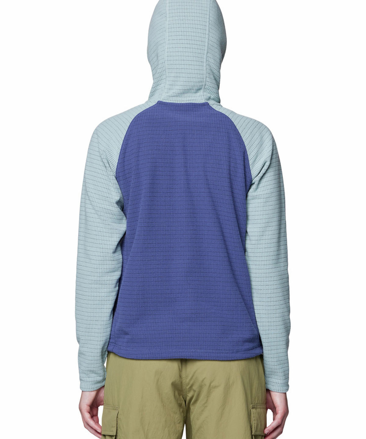 Polar Mujer Summit Grid Half Zip Azul Mountain Hardwear
