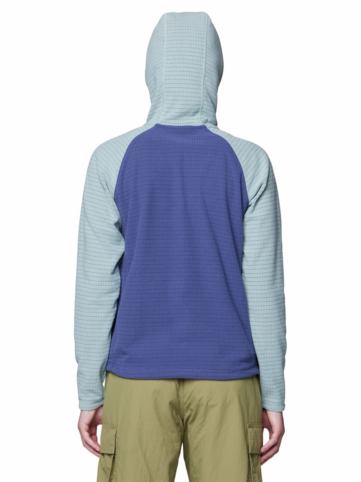 Polar Mujer Summit Grid Half Zip Azul Mountain Hardwear