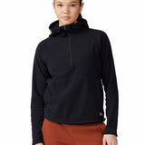 Polar Mujer Summit Grid Half Zip Negro Mountain Hardwear