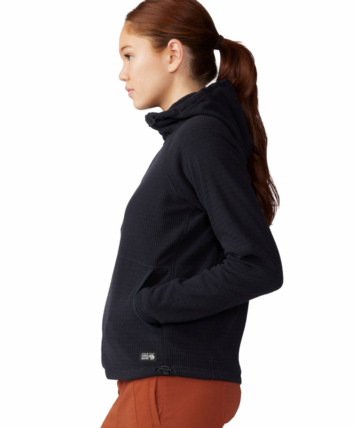 Polar Mujer Summit Grid Half Zip Negro Mountain Hardwear