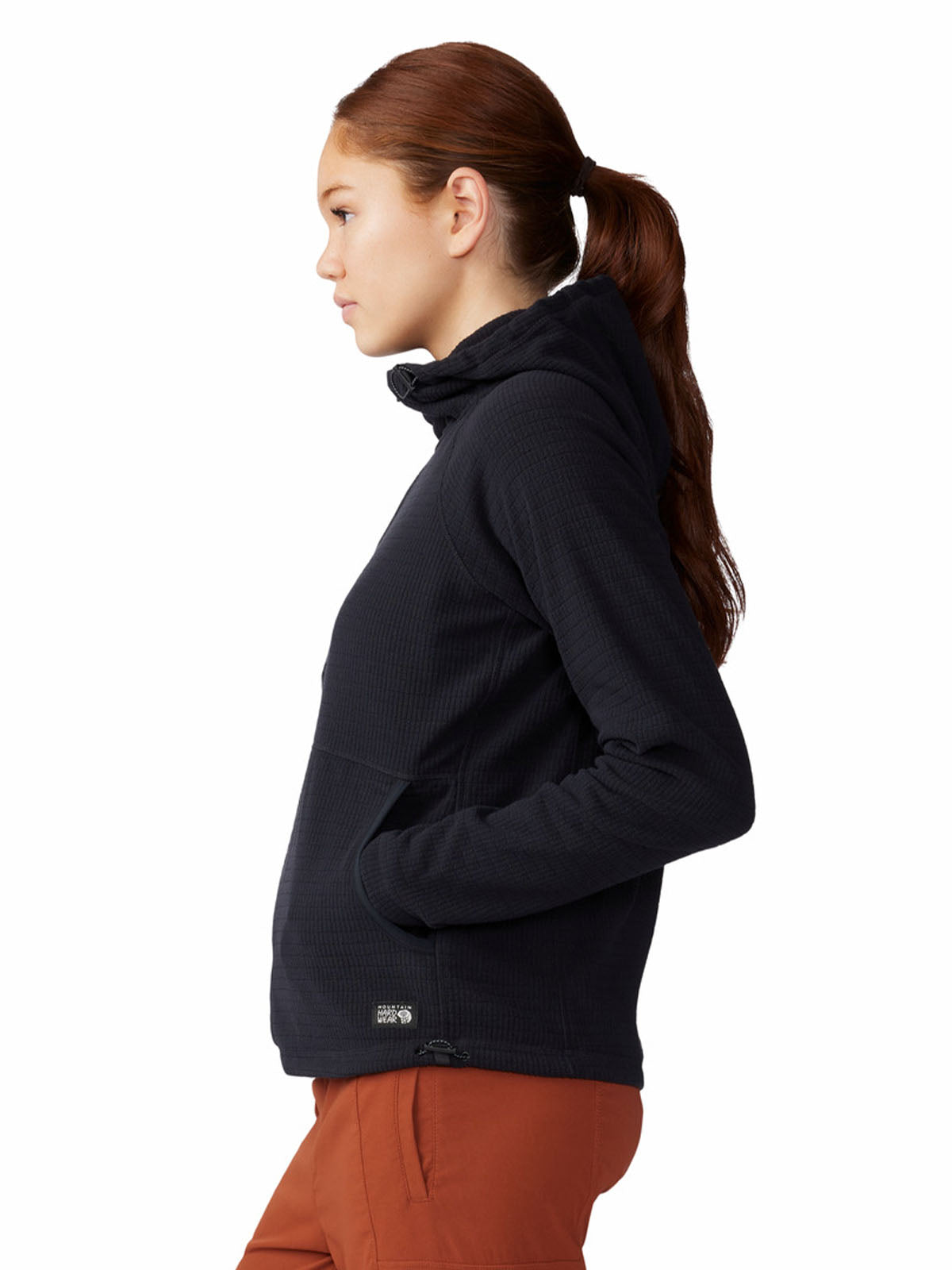 Polar Mujer Summit Grid Half Zip Negro Mountain Hardwear