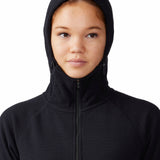 Polar Mujer Summit Grid Half Zip Negro Mountain Hardwear