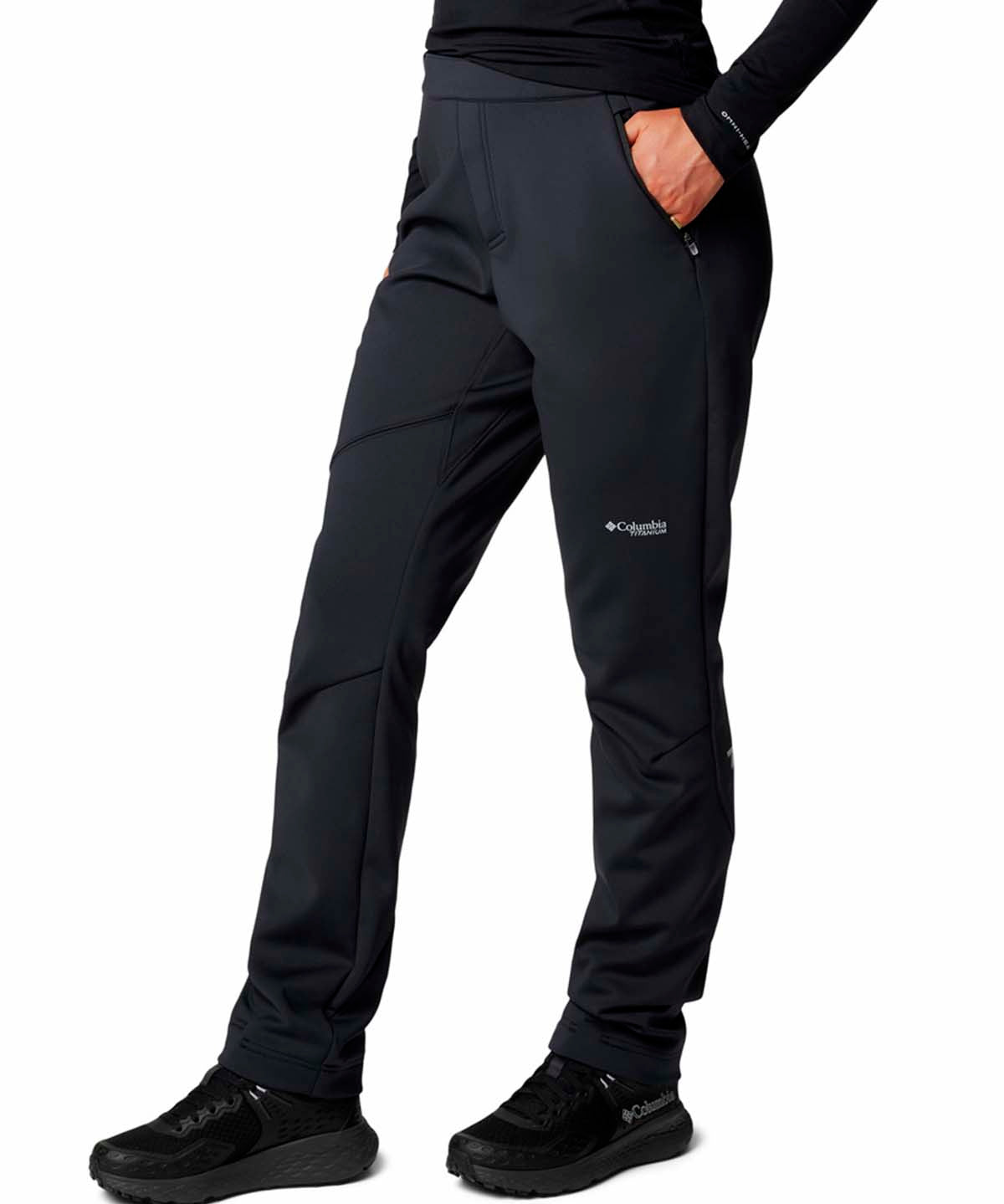 Pantalón Mujer Vast Canyon Negro Columbia