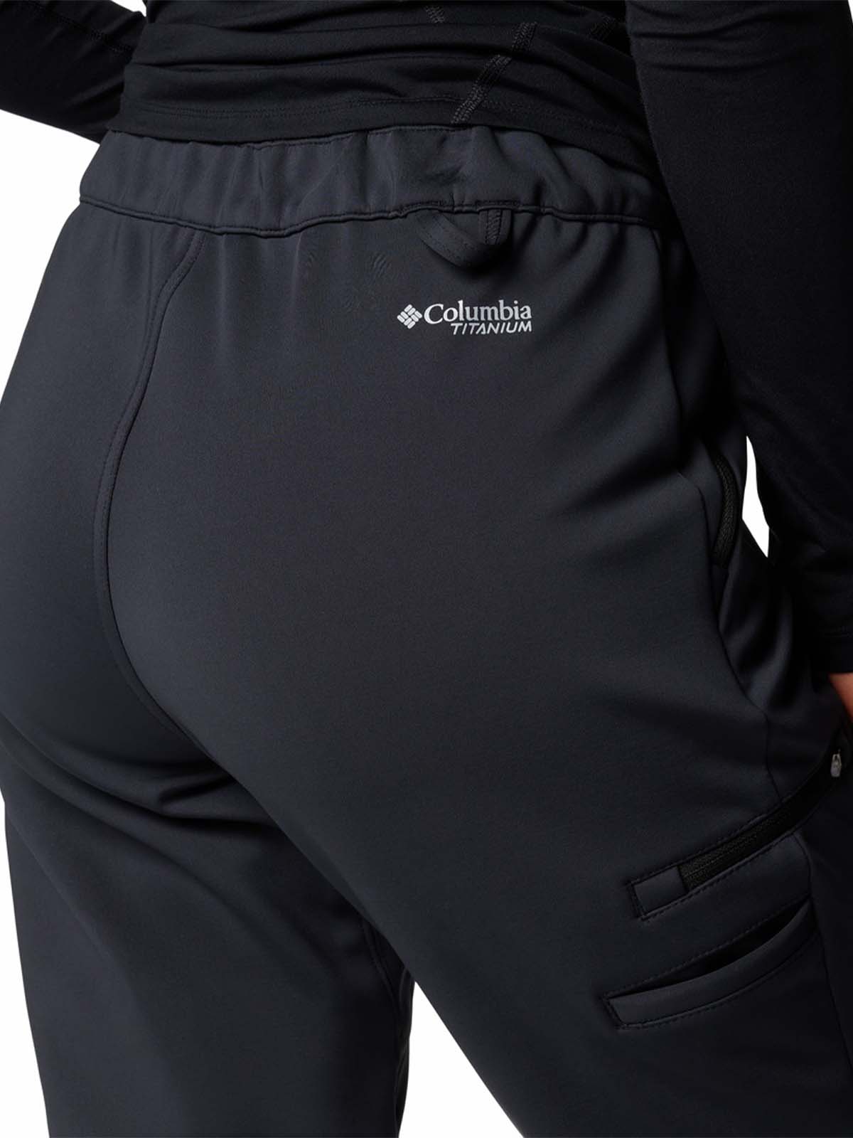 Pantalón Mujer Vast Canyon Negro Columbia