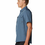 Camisa Manga Corta Hombre Canyon Azul Mountain Hardwear