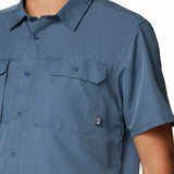 Camisa Manga Corta Hombre Canyon Azul Mountain Hardwear
