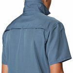 Camisa Manga Corta Hombre Canyon Azul Mountain Hardwear