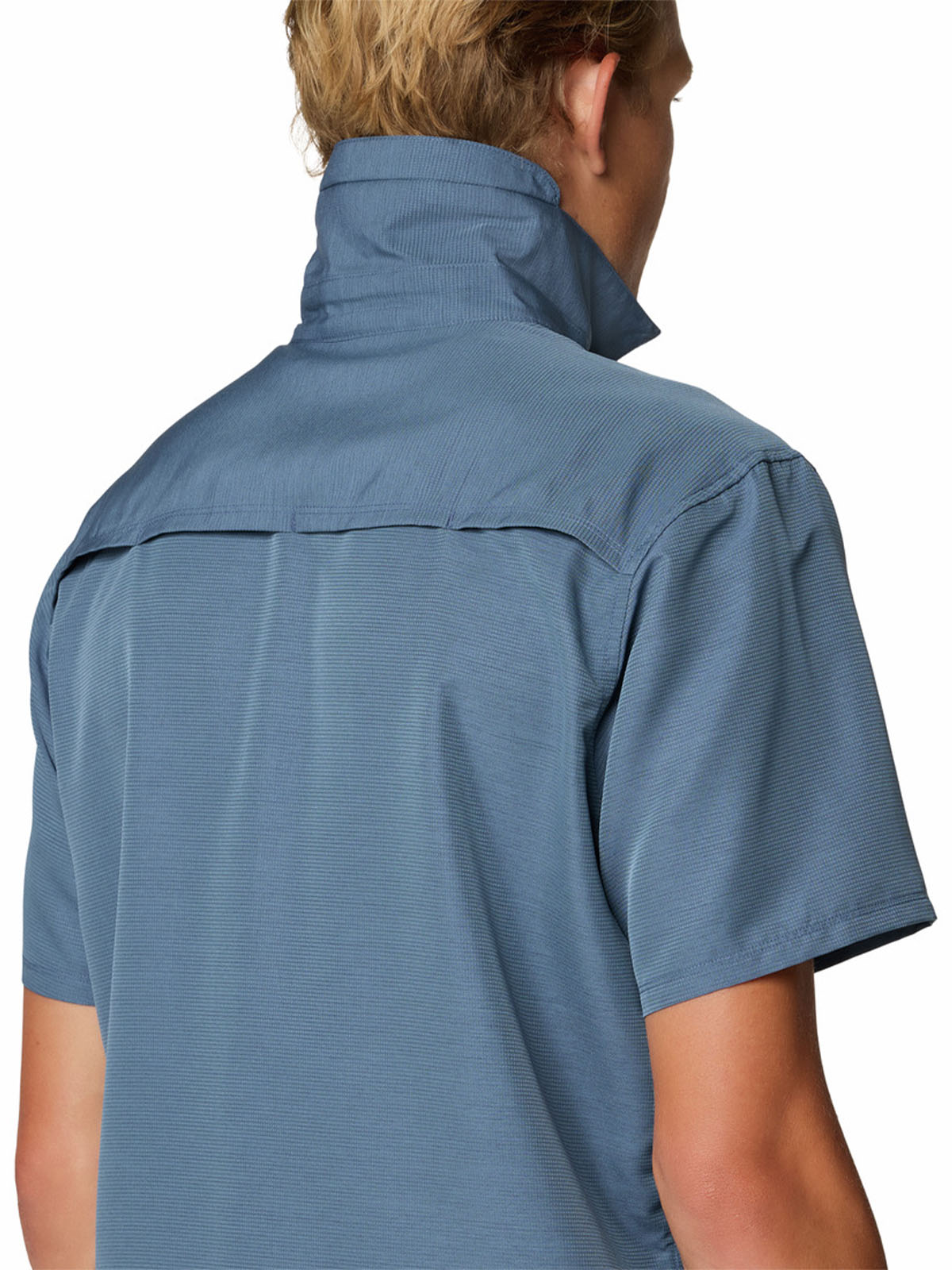 Camisa Manga Corta Hombre Canyon Azul Mountain Hardwear