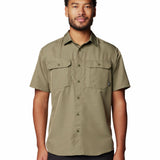 Camisa Manga Corta Hombre Canyon Verde Mountain Hardwear
