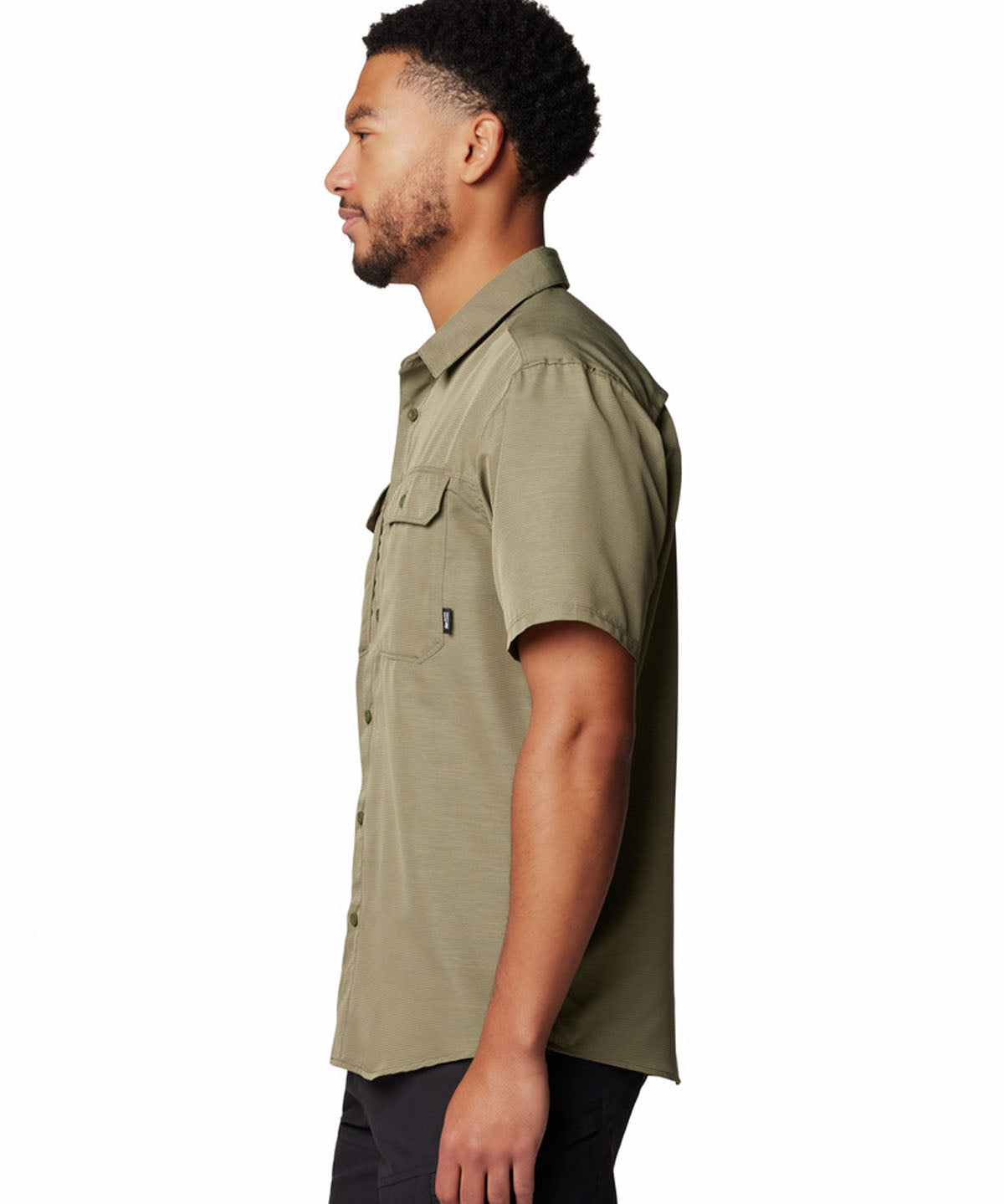Camisa Manga Corta Hombre Canyon Verde Mountain Hardwear