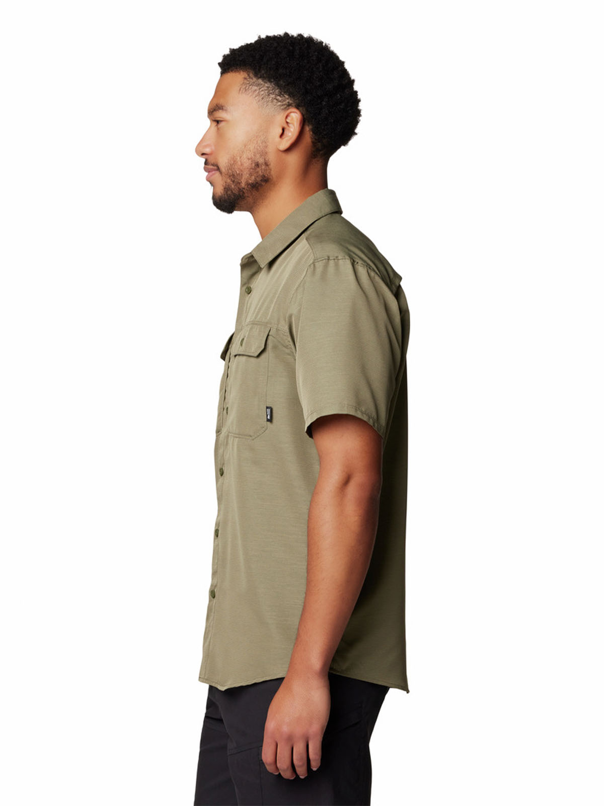Camisa Manga Corta Hombre Canyon Verde Mountain Hardwear