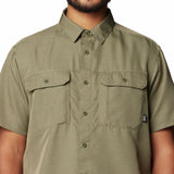 Camisa Manga Corta Hombre Canyon Verde Mountain Hardwear