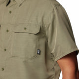 Camisa Manga Corta Hombre Canyon Verde Mountain Hardwear