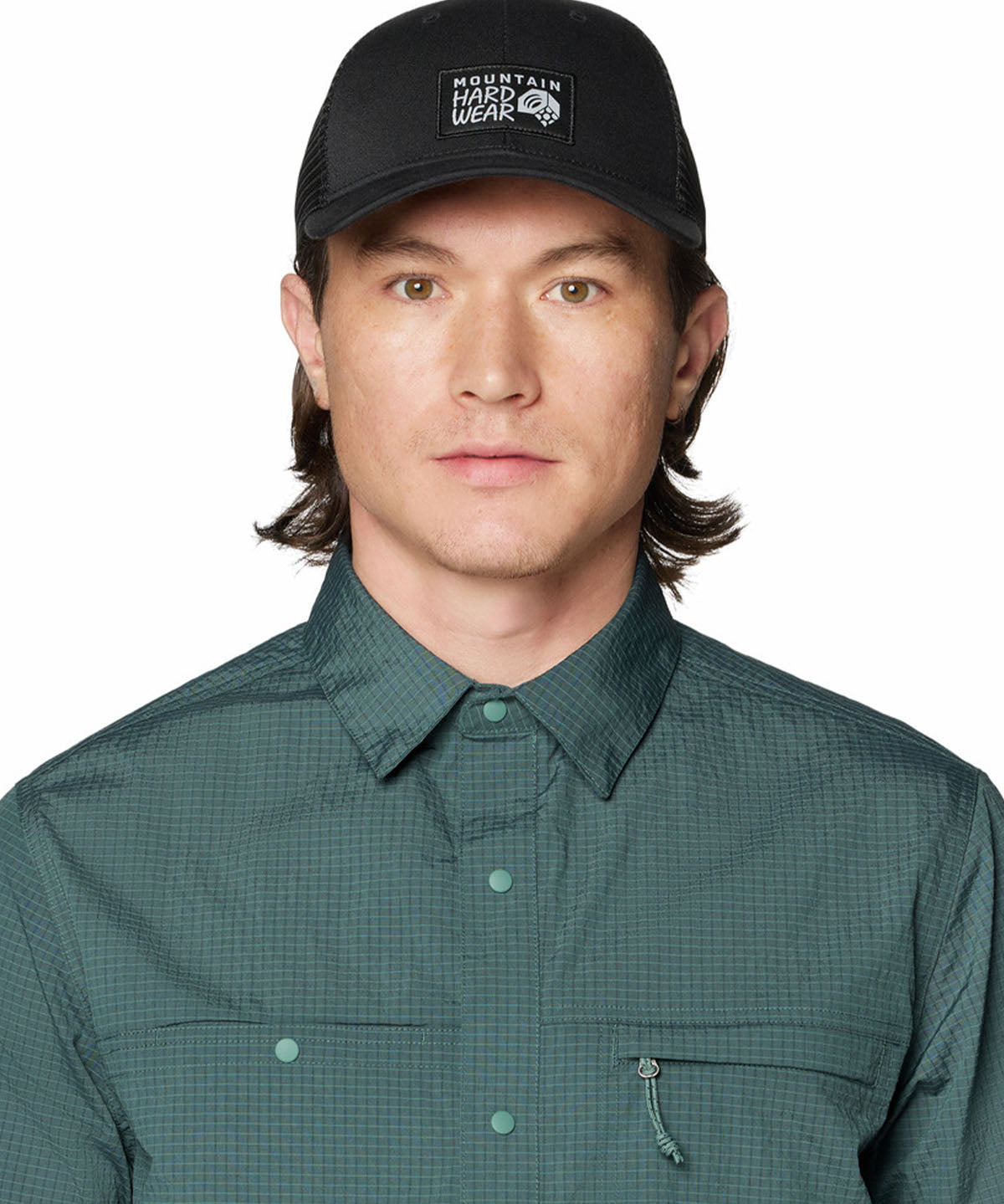 Jockey Unisex Recycled Trucker Negro Mountain Hardwear